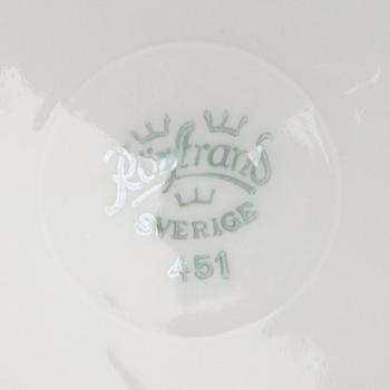 Creamers with saucers, 12 pcs, 20th century.