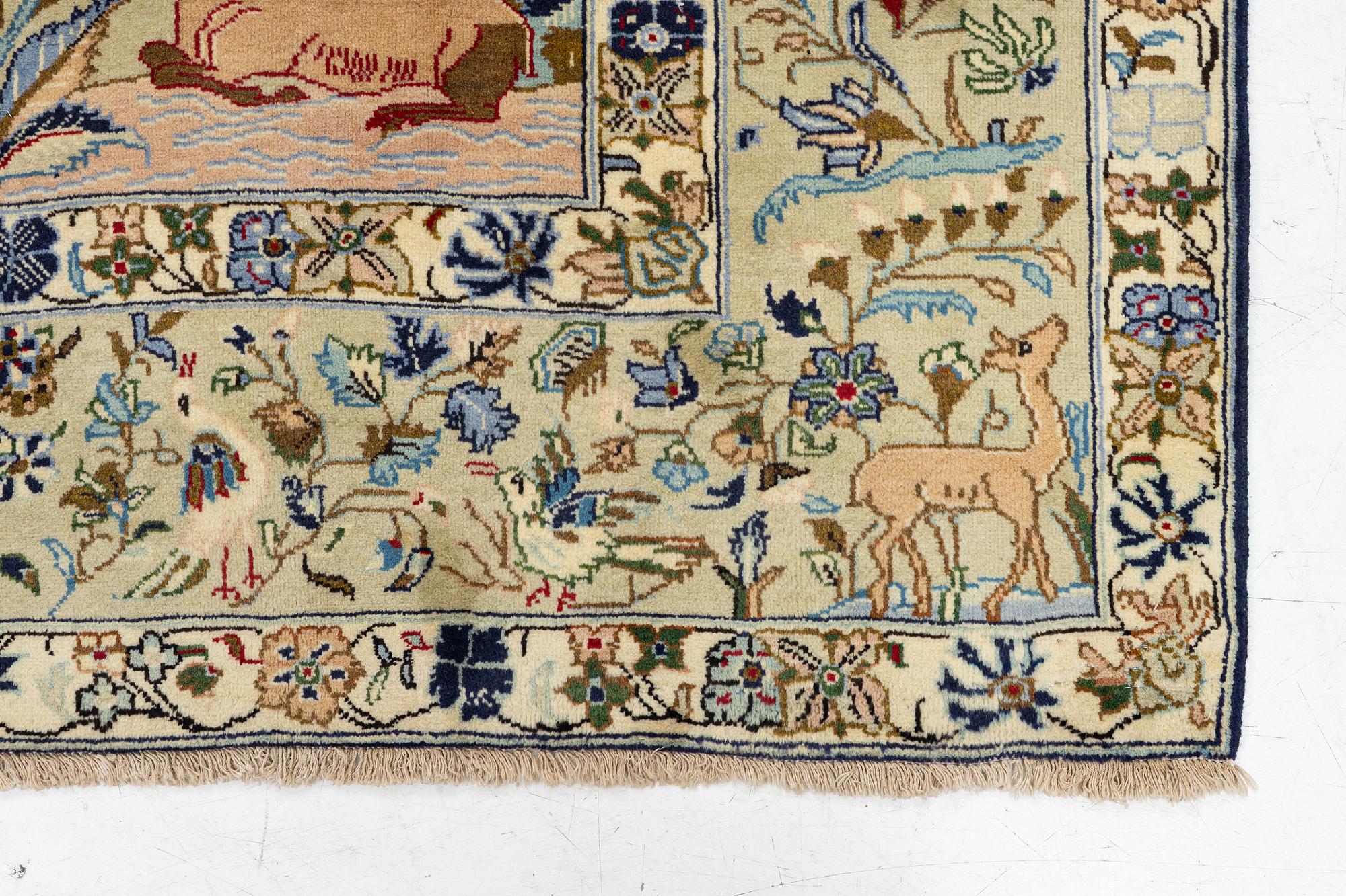 Carpet, Kashan, approx. 300x210 cm.