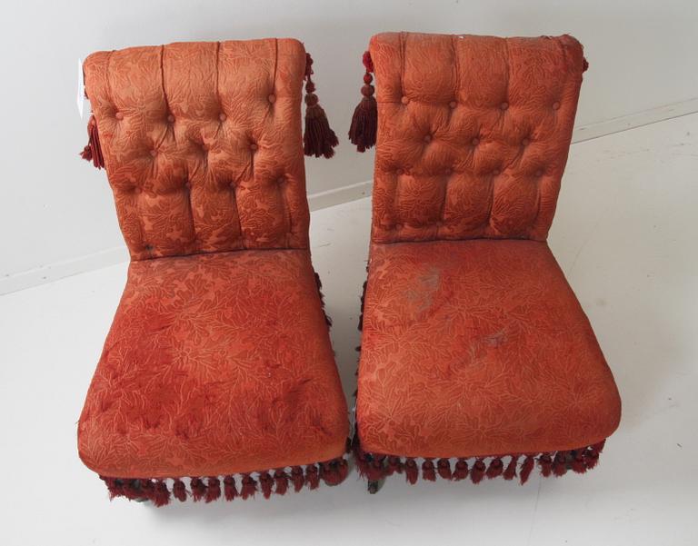 SOFFGRUPP, 4+1. Oscariansk, 1800-talets andra hälft.