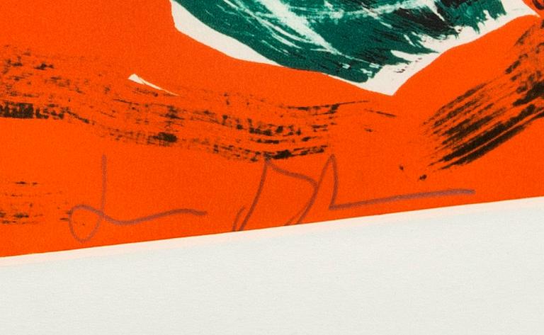 BENGT LINDSTRÖM, färglitografi, signerad och numrerad 173/180.