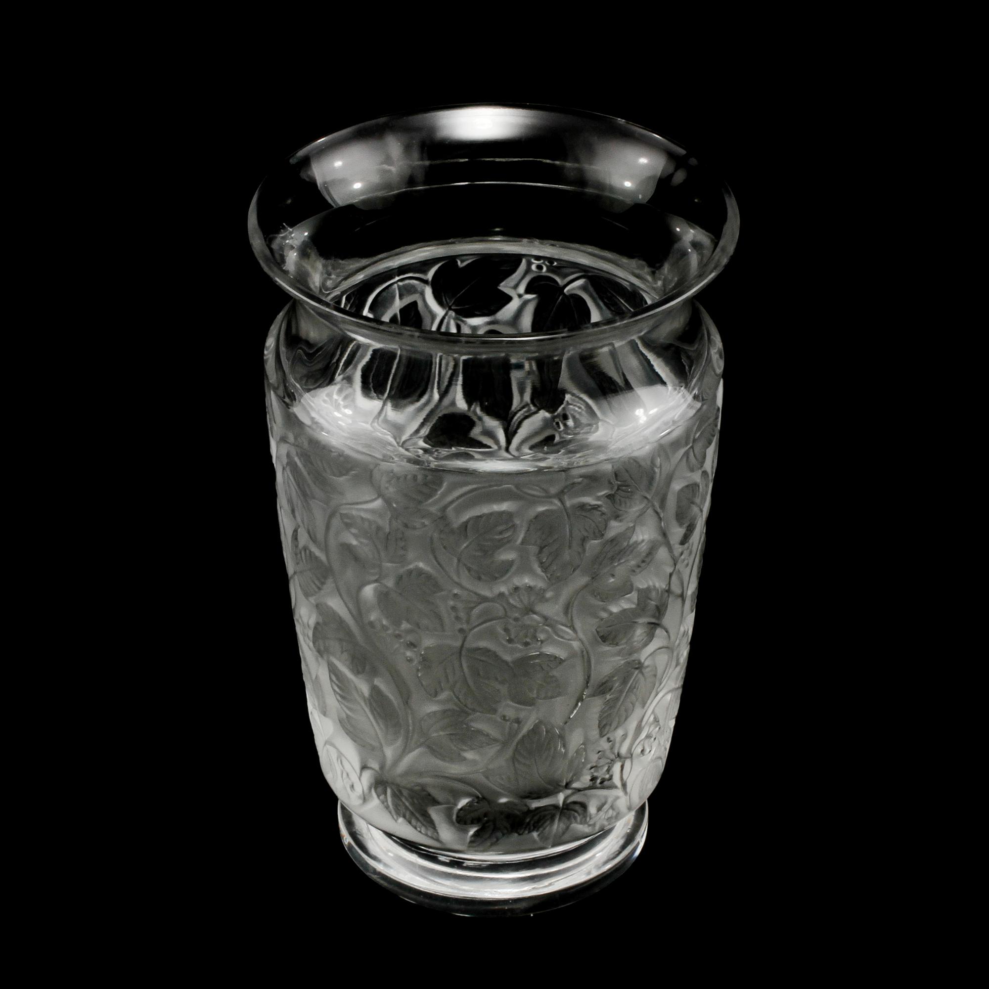 VAS, glas, Lalique, 1900-tal.