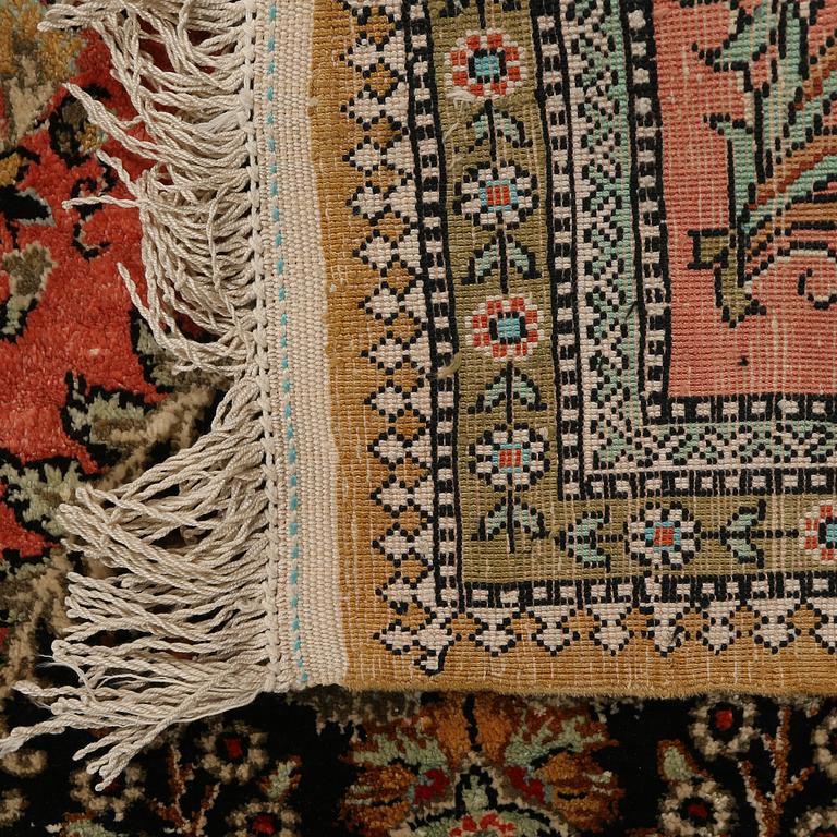 MATTA, orientalisk, silke, old, 83 x 59 cm.
