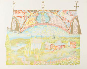 MÅRTEN ANDERSSON, 4 st, grafiska blad, signerade och numrerade 234/400.