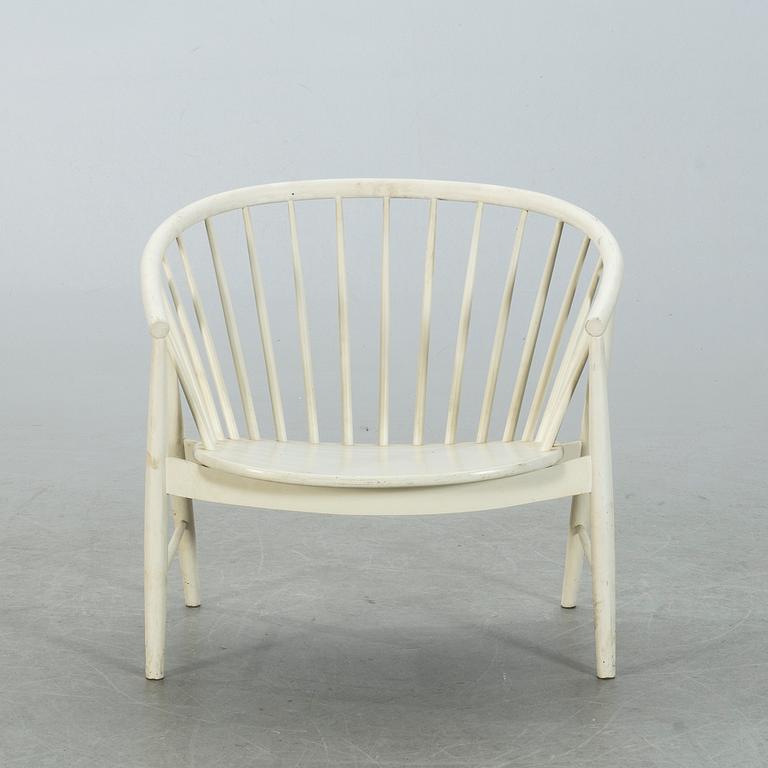 A second half of the 20th century wooden chair.