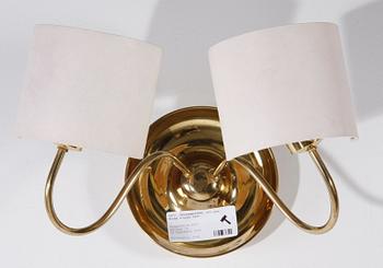 VÄGGARMATURER, ett par. Firma Svensk Tenn.