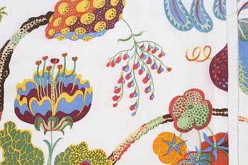 Josef Frank, a pair of 'Vegetable Tree' curtains, Svenskt Tenn.