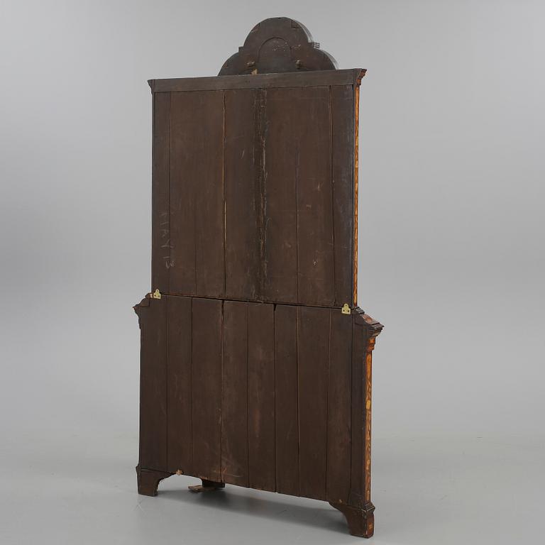 VITRINSKÅP, Holland, 17-/1800-tal.