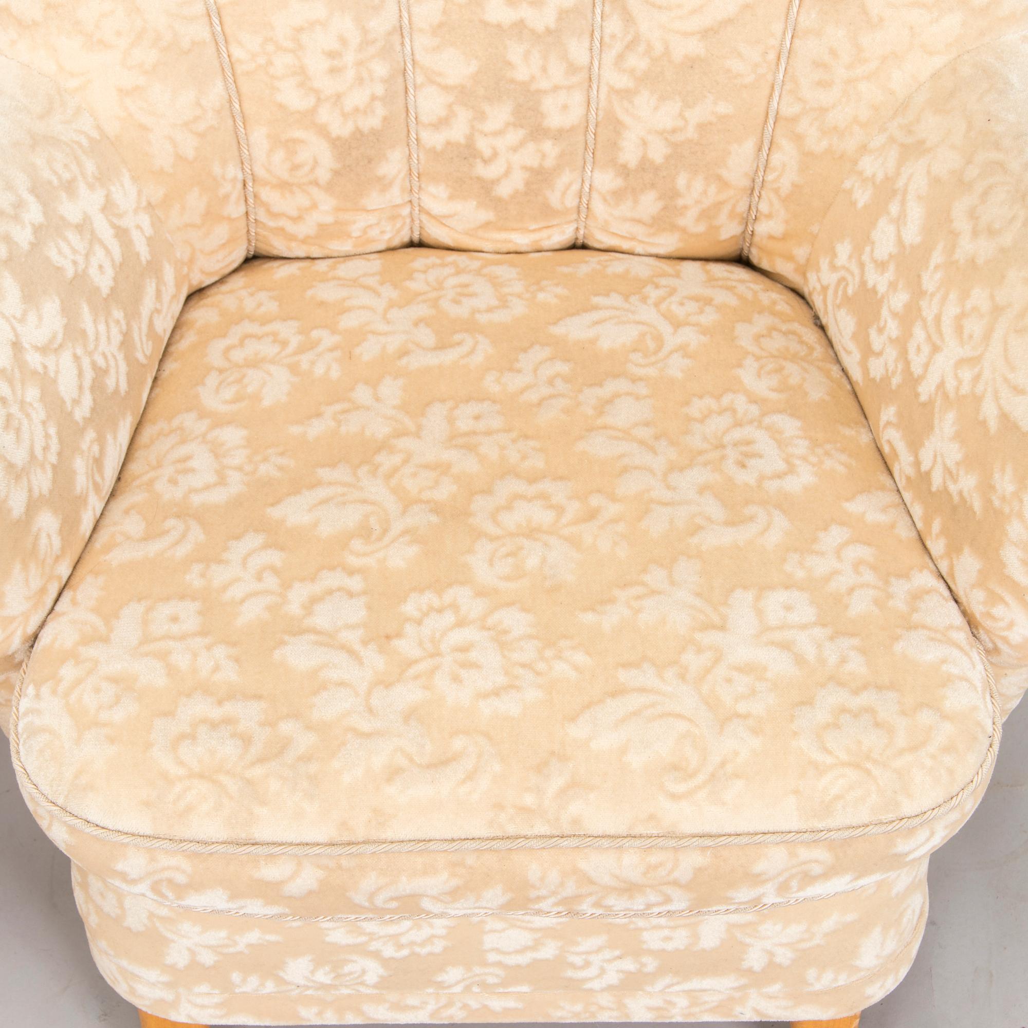 A mid-20th century armchairs.