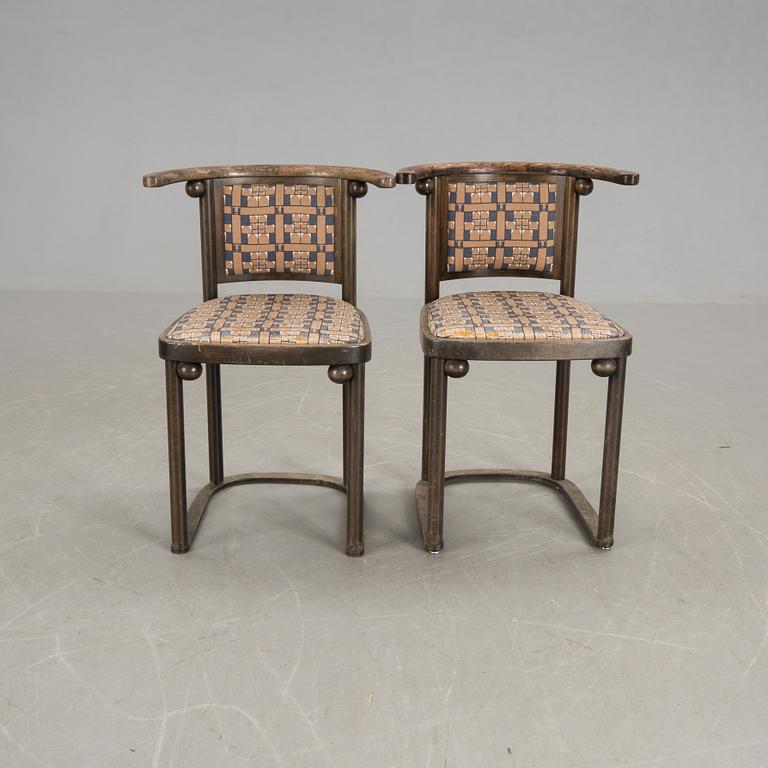 STOLAR, ett par, "Fladdermus", Josef Hoffmann, Wittmann.