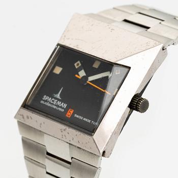 Spaceman, Audacieuse, wristwatch, 38 x 38,5 mm.