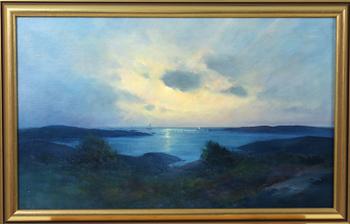 ERIKSSON TAGE, olja på duk, sign.