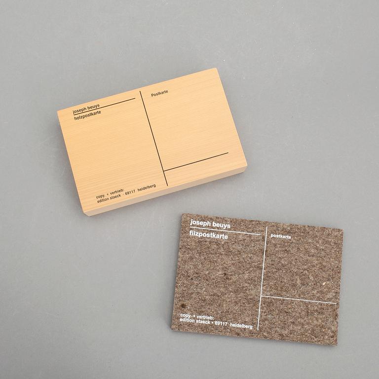 JOSEPH BEUYS, 2 st, multipel.