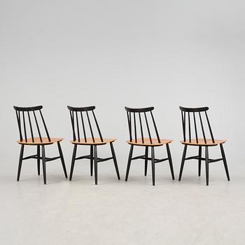 STOLAR, 4 st, "Fanett", Ilmari Tapiovaara, Edsbyverken, 1900-talets mitt.