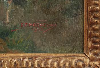 ERIK NORSELIUS, olja på duk, sign.