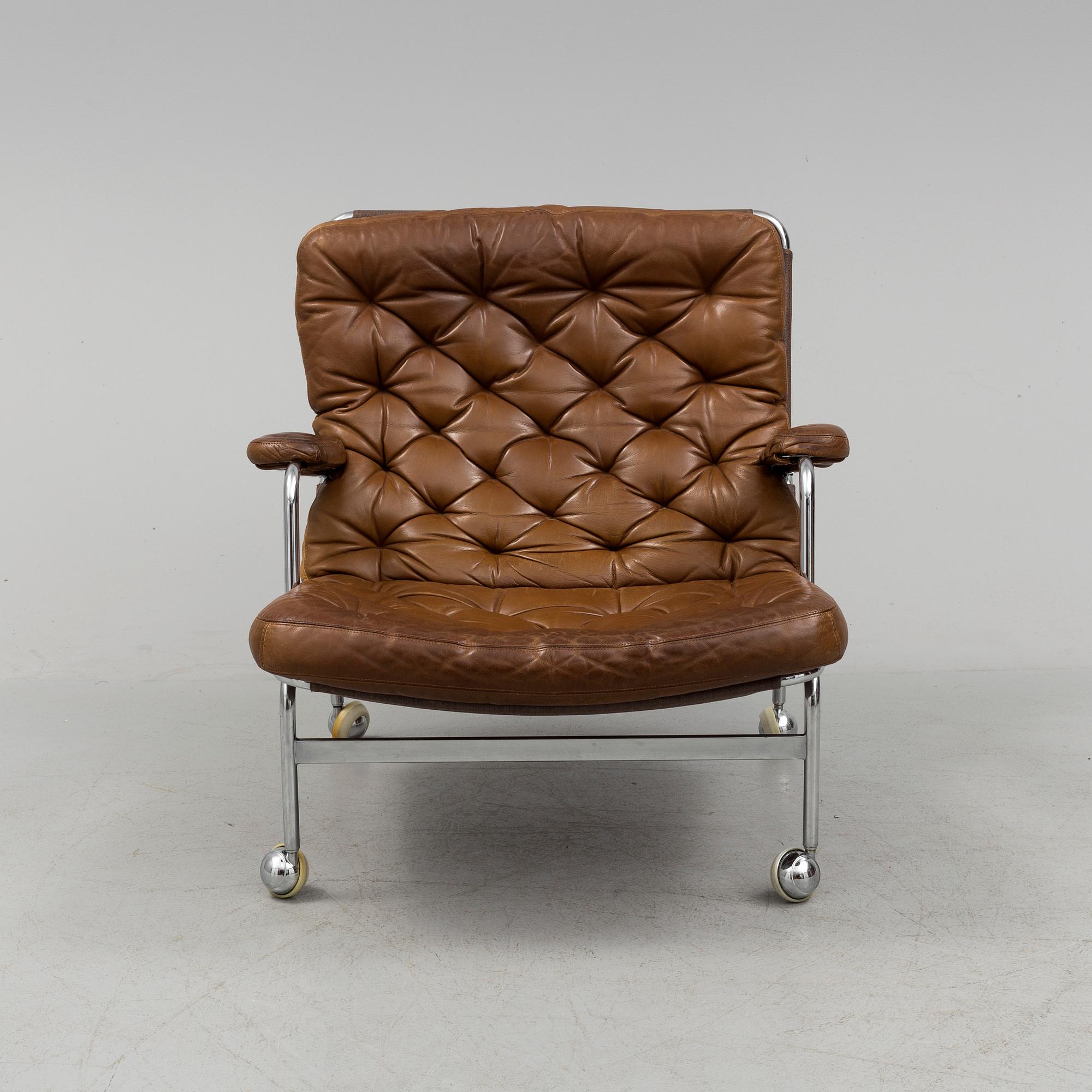 BRUNO MATHSSON, fåtölj, "Karin", Dux.