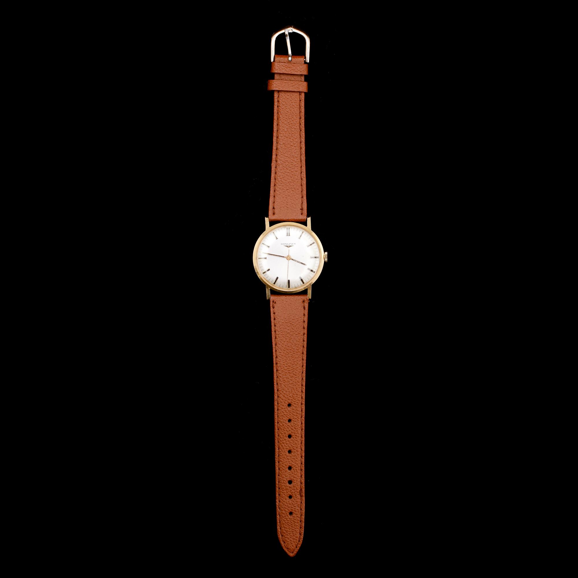 ARMBANDSUR, 18 k guld, Longines.