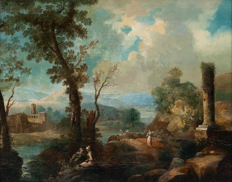 Claude Lorrain Hänen Tapaansa/hans Art/in His Manner., A PASTORAL LANDSCAPE.