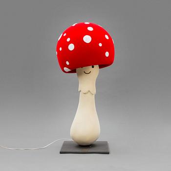 A large mushroom made by JoAnn Tan Studio for NK 2016.