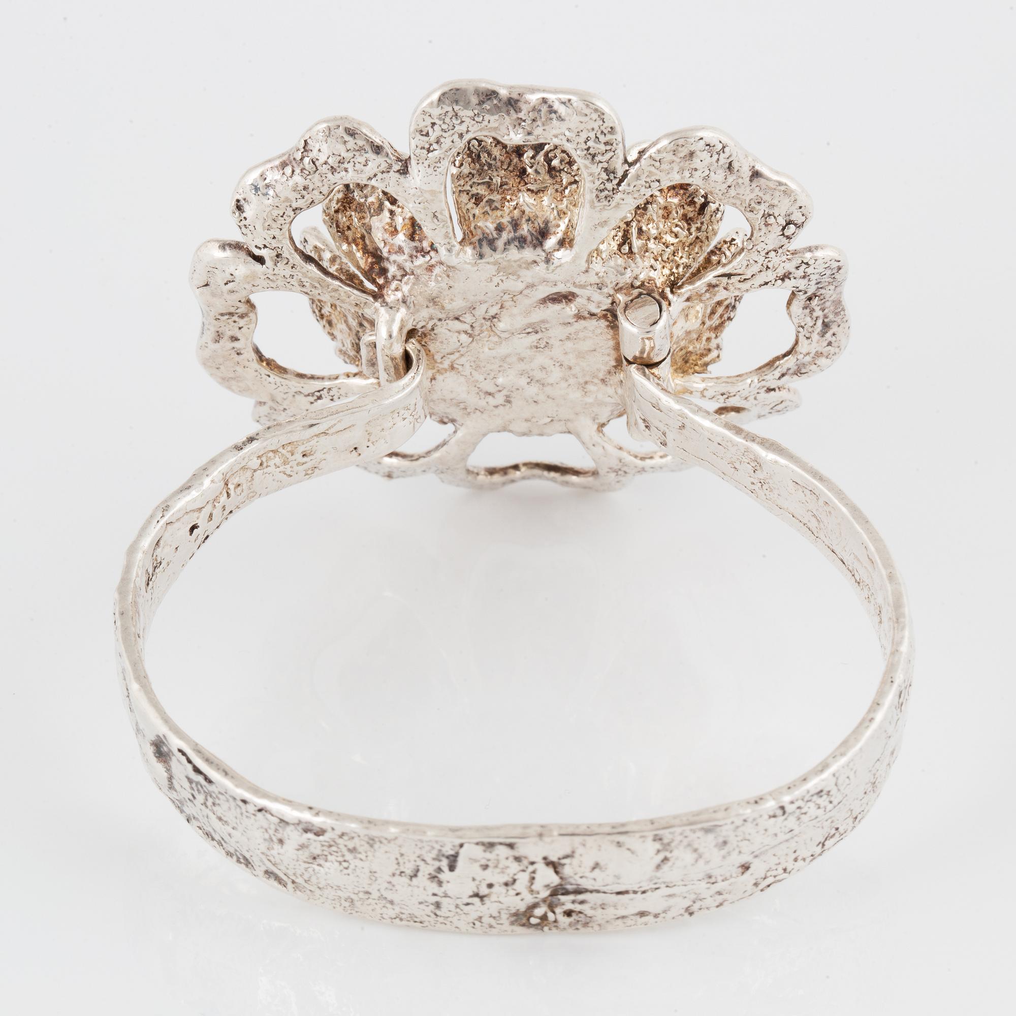 Theresia Hvorslev, armring, silver.