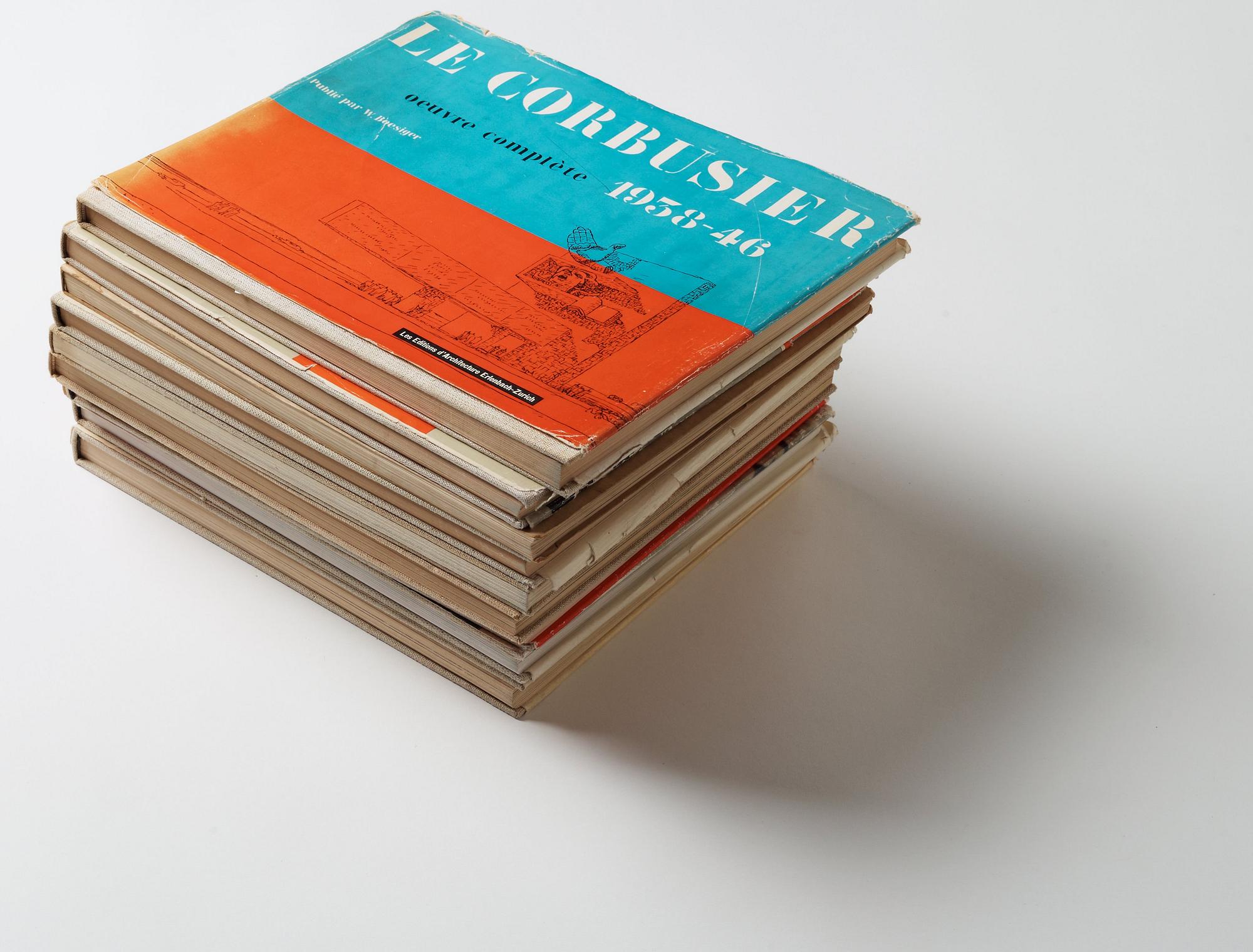 LE CORBUSIER & PIERRE JEANNERET (red), W. Boesiger, 9 vol