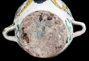 PILGRIMSKRUS, fajans, Frankrike, 1700-tal.