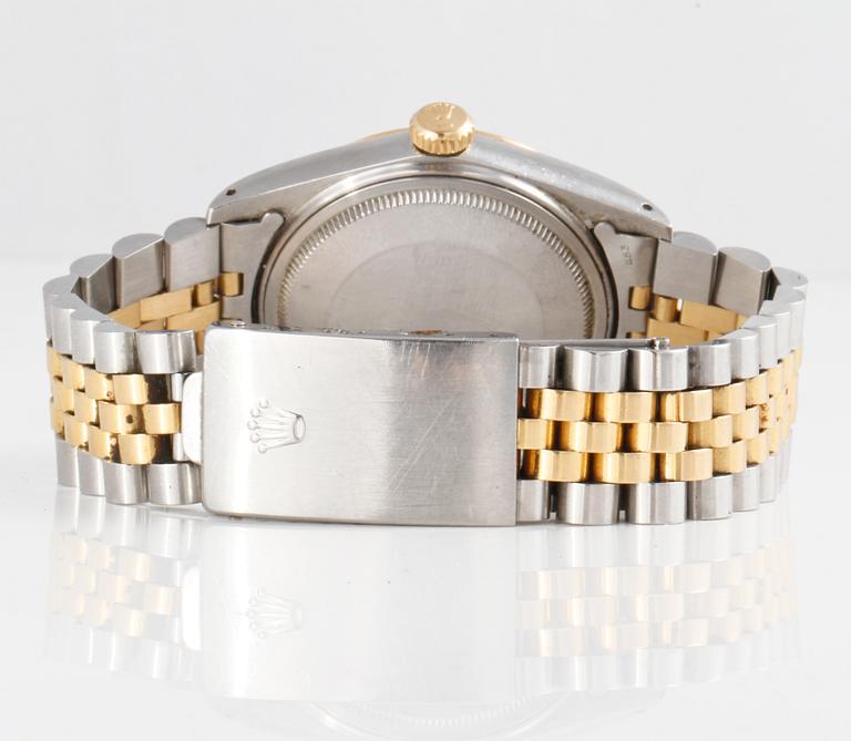 ARMBANDSUR, herr, stål och guld, Rolex Oyster Perpetual Datejust.