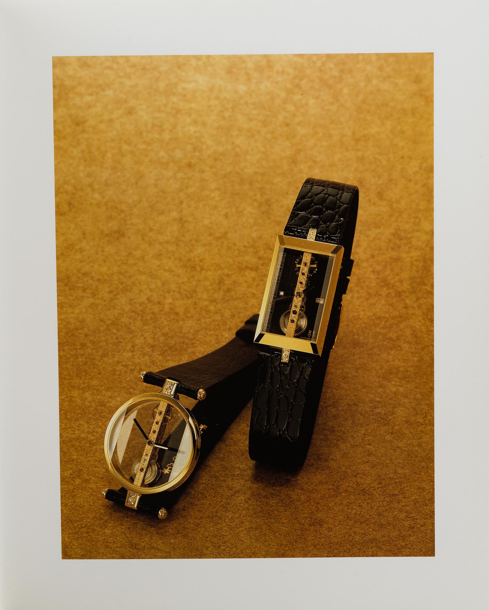 A lot of 4 books regarding watches.