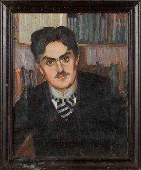 Edwin Lydén, oil on canvas, signed and dated 1911.