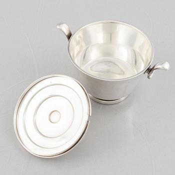 W.A. Bolin, a silver lided sugar bowl, Stockholm 1932.