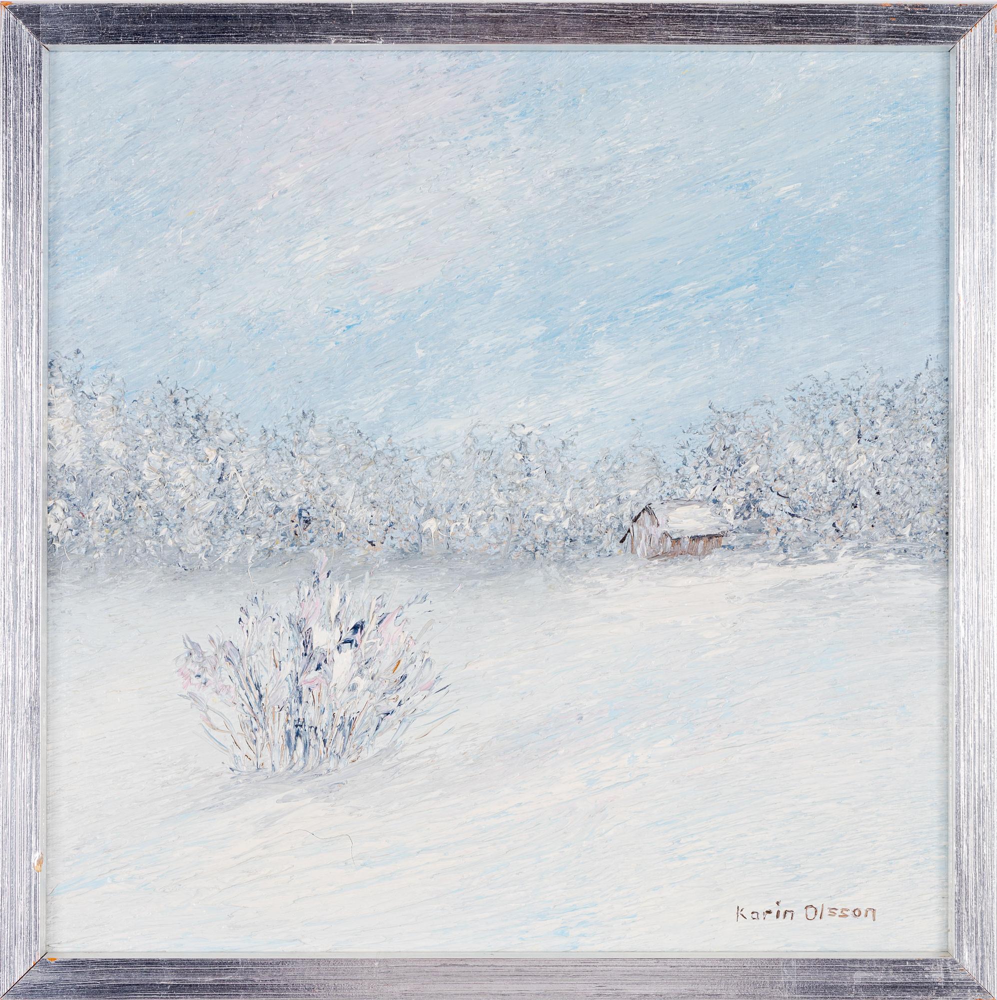 Karin Olsson, Vinterlandskap.