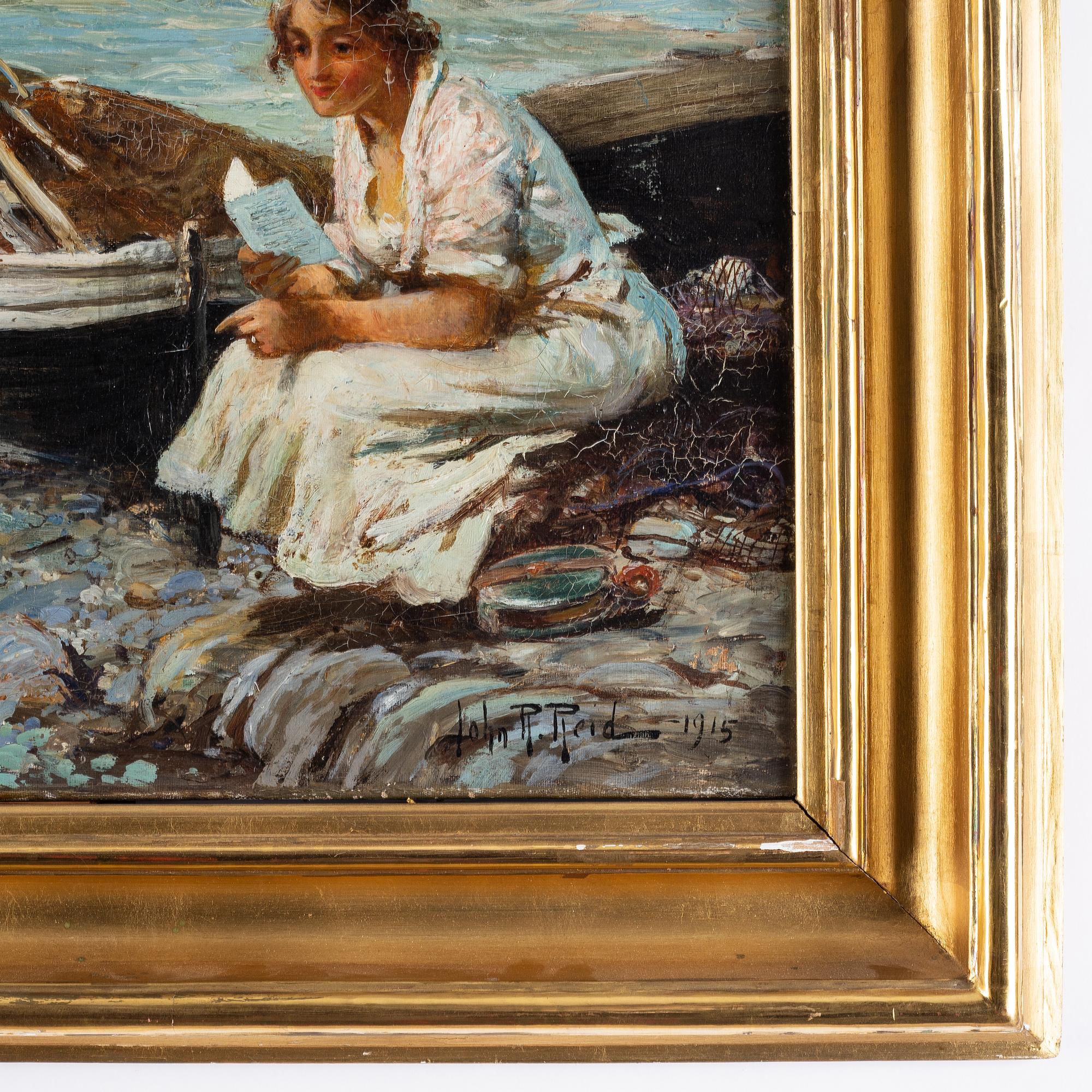 John Robertson Reid, oil on canvas, signed and dated 1915.