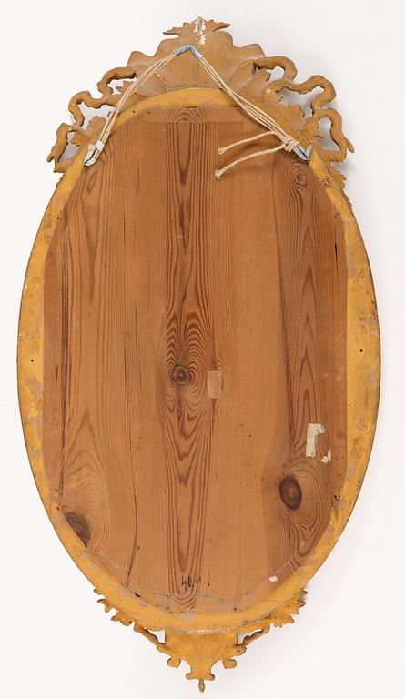 A late 19th century mirror.