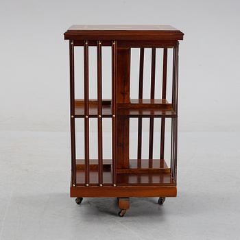 A 20th Century revolving book case.