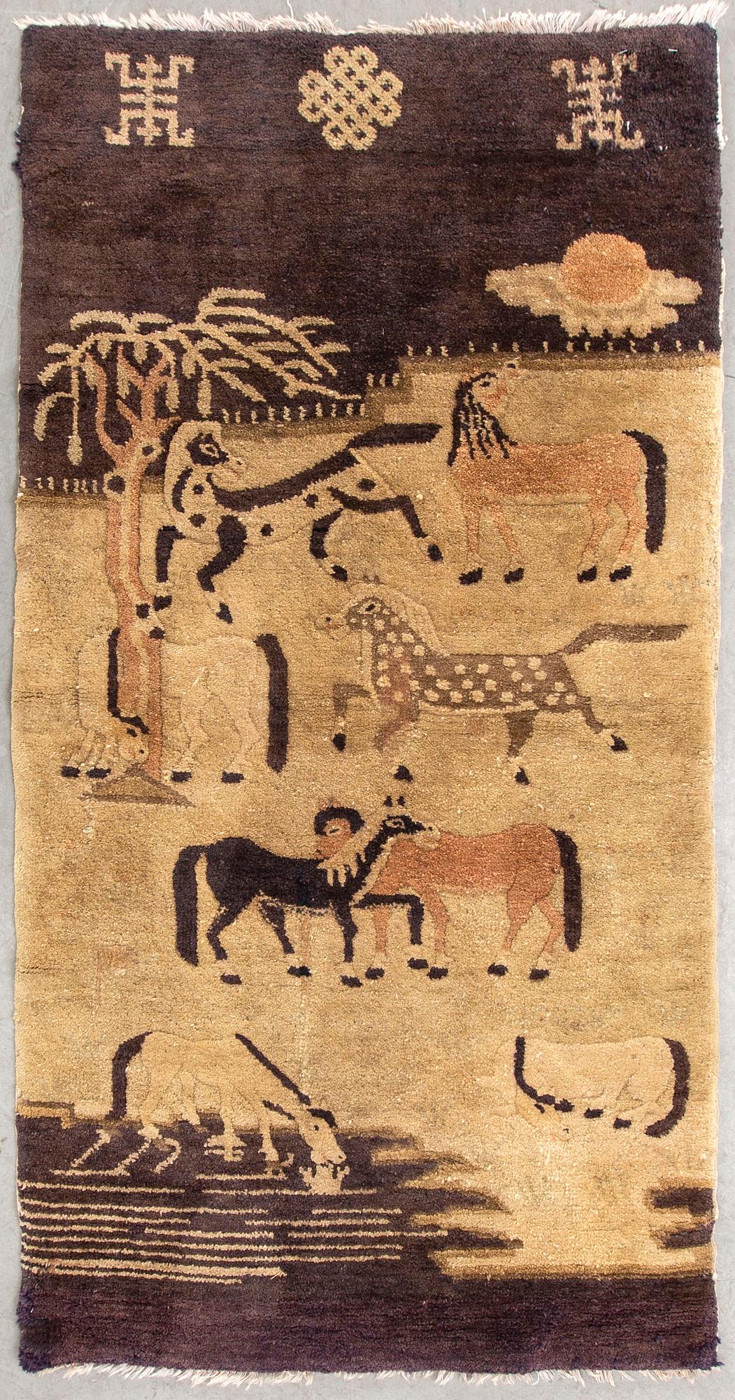 Matta Baotou Kina semiantik ca 130x68 cm.