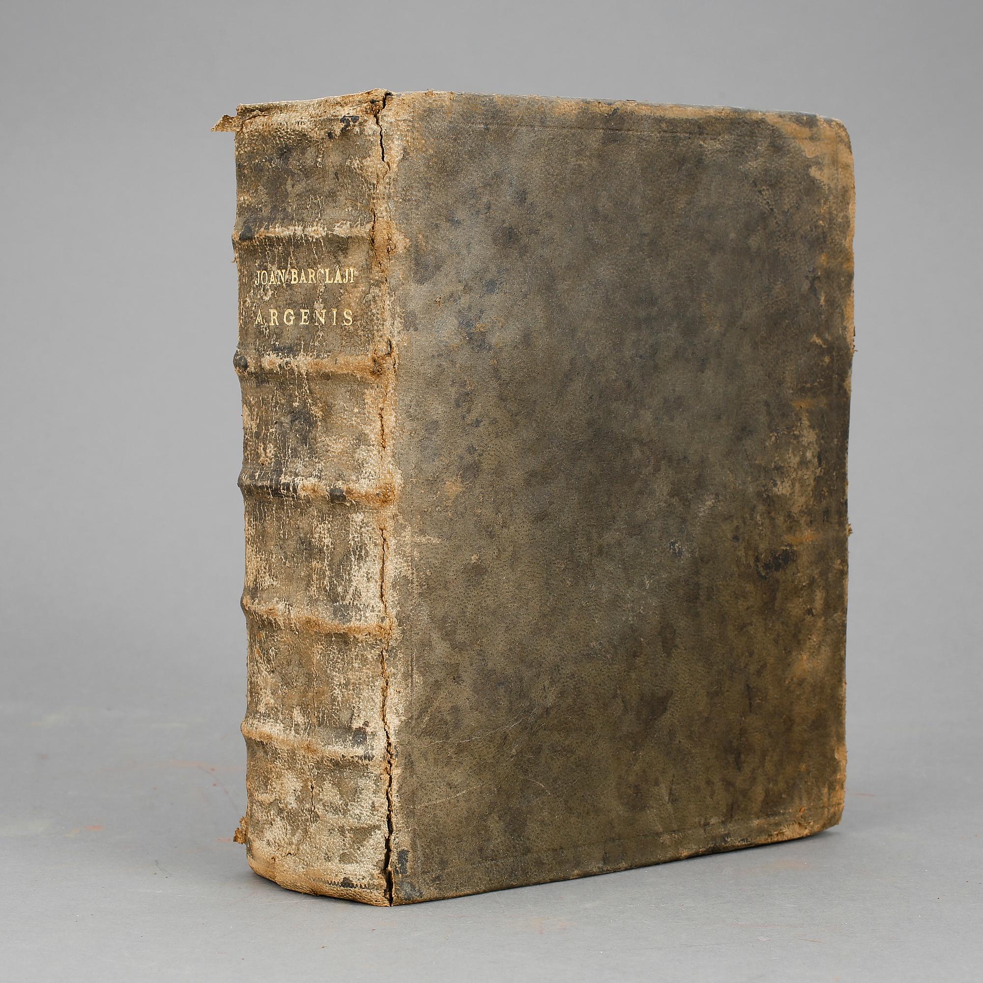 JOAN BARCLAJI, Argenis, Stockholm 1740.