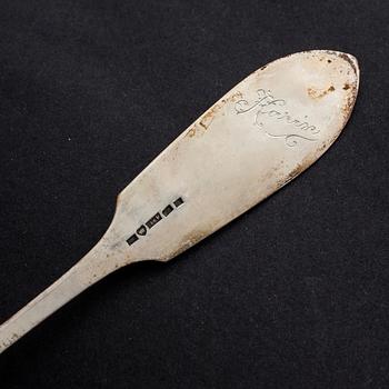 SILVERBESTICK, 34 st, "Tornedal", Oskar Strömbergs efterträdare, Haparanda, 1960-tal.