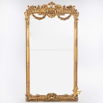 Spegel, rokokostil, 1800-tal.