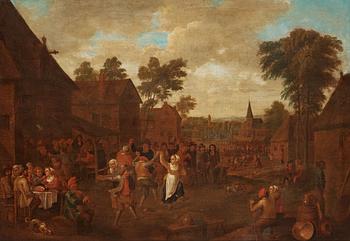874. Gillis van Tilburg II Hans efterföljd, Flamländsk Kermesse.