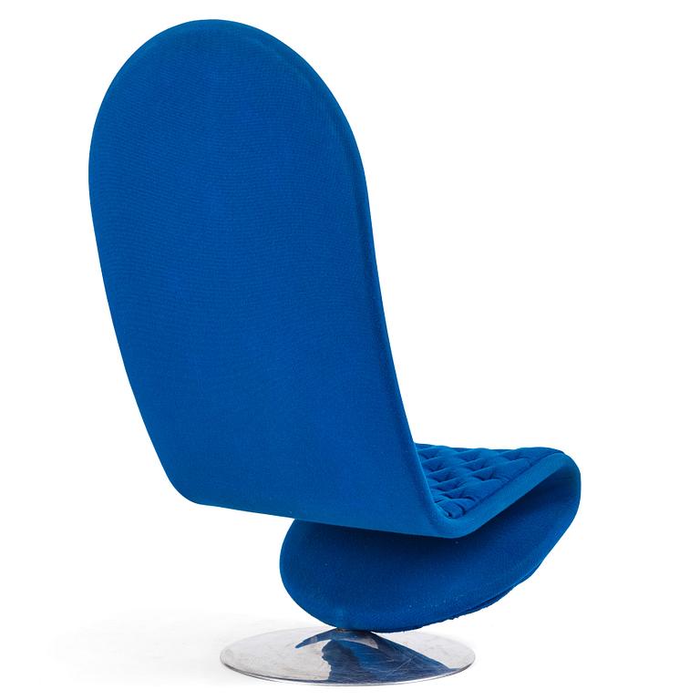 Verner Panton, fåtölj "System 1-2-3" De Luxe Lounge Chair", Fritz Hansen, Danmark, 1970-tal.