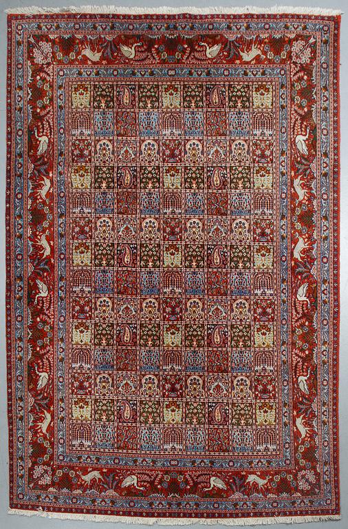 A rug, Old Moud, ca 310 x 198 cm.