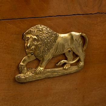A northern european empire chiffonier, first half of the 19th century.