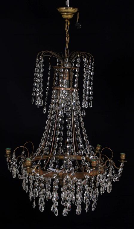 LJUSKRONA, gustaviansk stil. H 82.