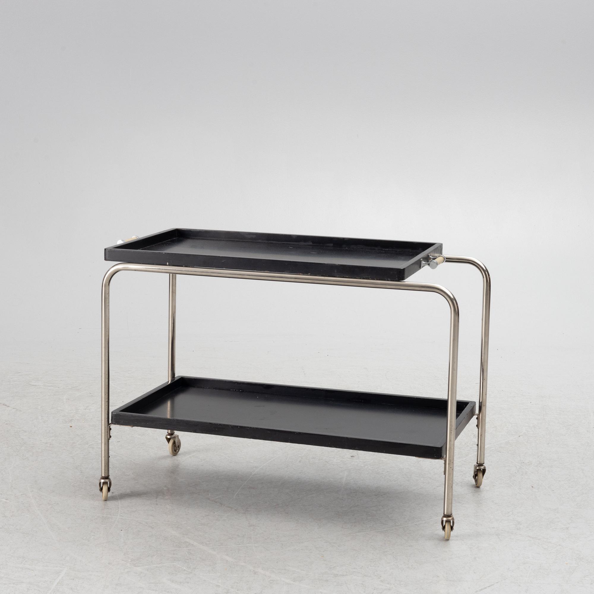 Serveringsvagn, funkis, 1930-tal.