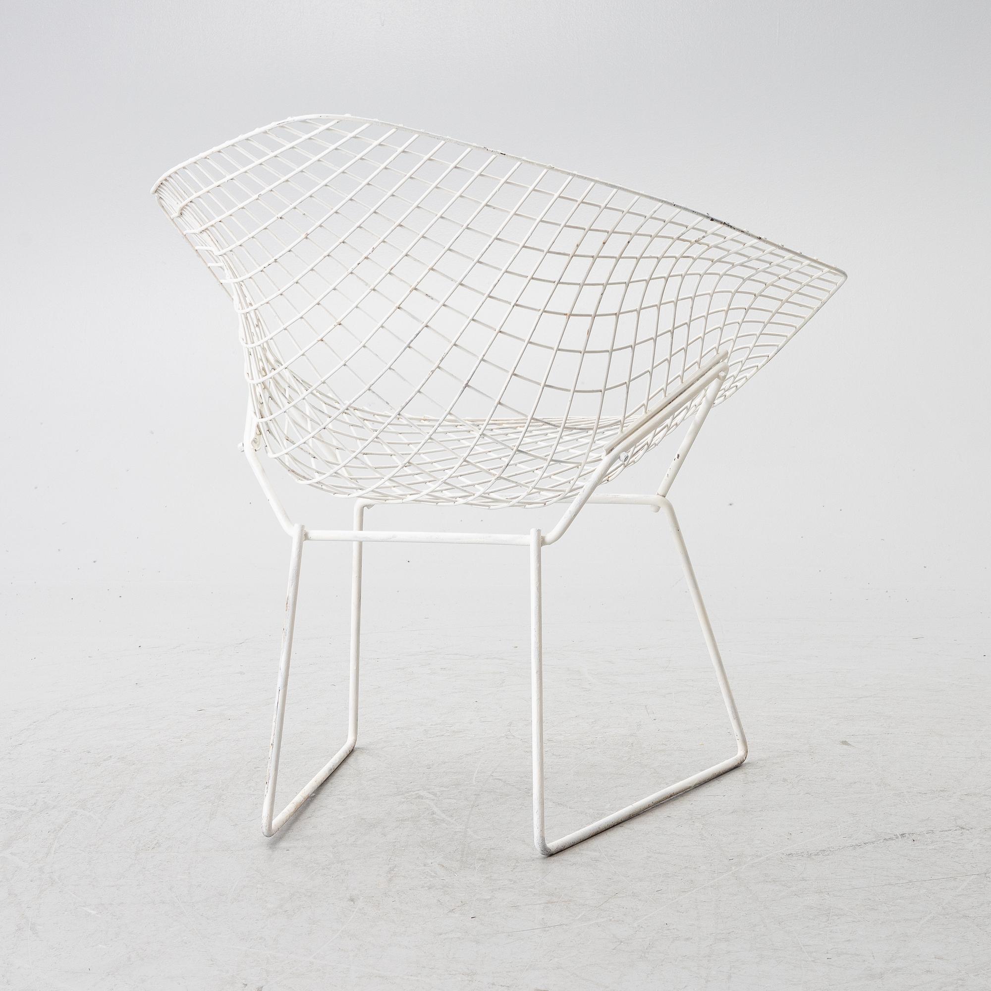 Harry Bertoia, fåtölj, "Diamond Chair".