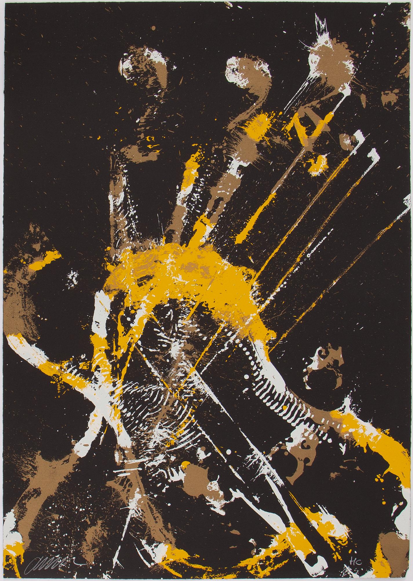 FERNANDEZ ARMAN, färgserigrafi, 1990, signerad HC.
