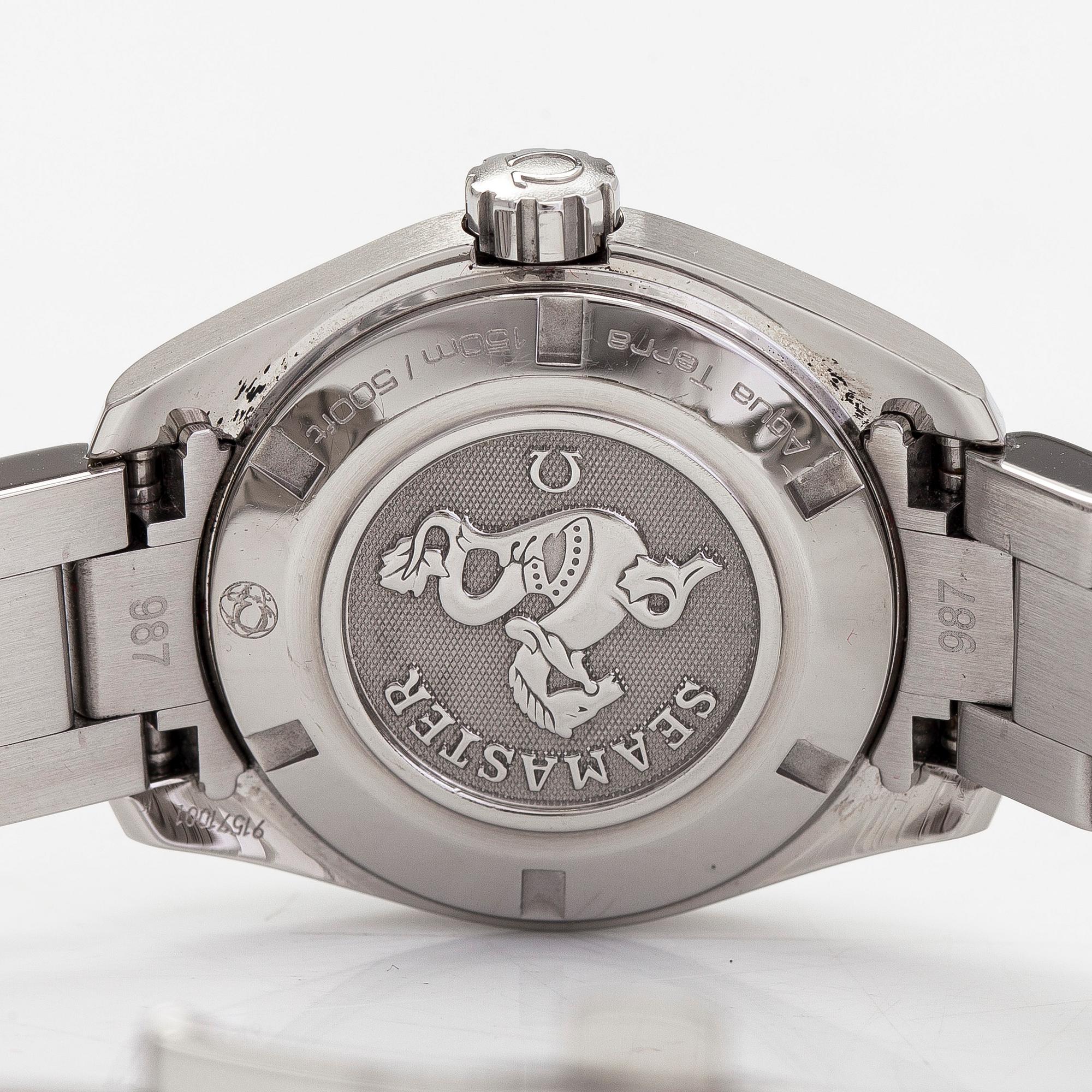 Omega, Seamaster, Aqua Terra, armbandsur, 30 mm.