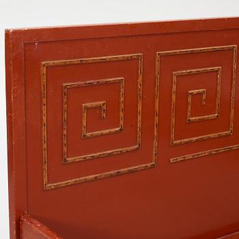 Axel Einar Hjorth, a pair of "Åbo" bed frames, Nordiska Kompaniet, Swedish Grace, 1920s-30s.