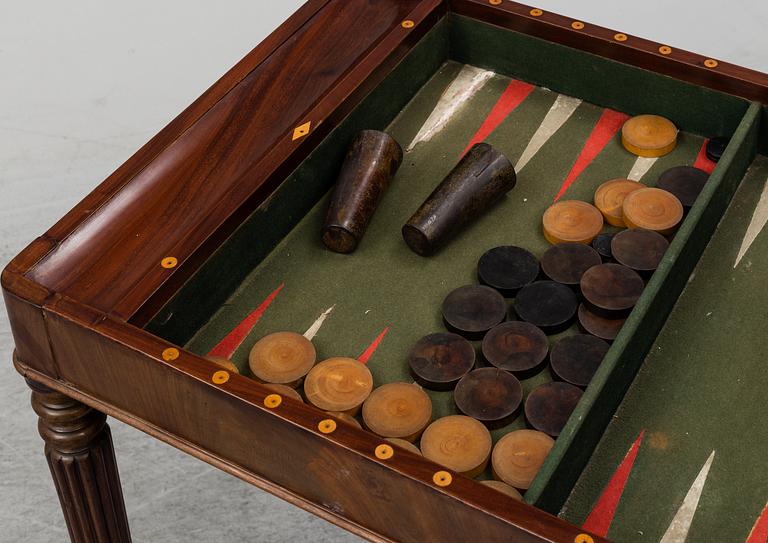 SPELBORD, 1800-talets mitt.