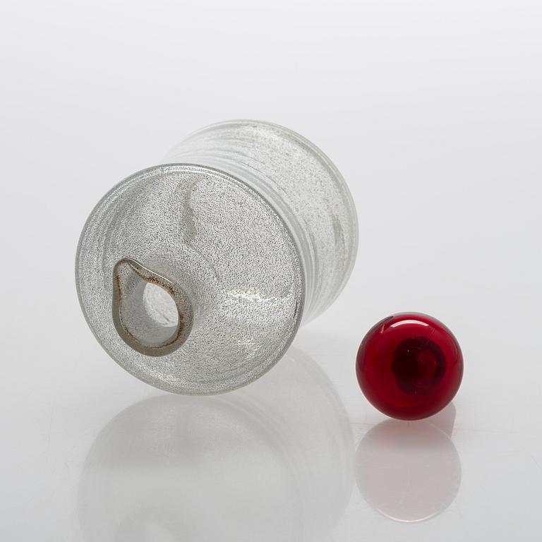 Tamara Aladin, A 'Star' glass carafe,  Riihimäen Lasi, 1963-65.