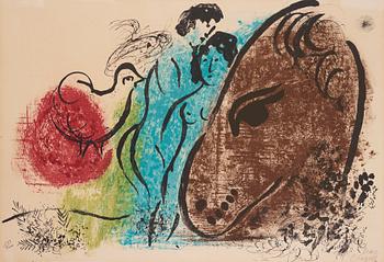 Marc Chagall, ”Cheval brun”.